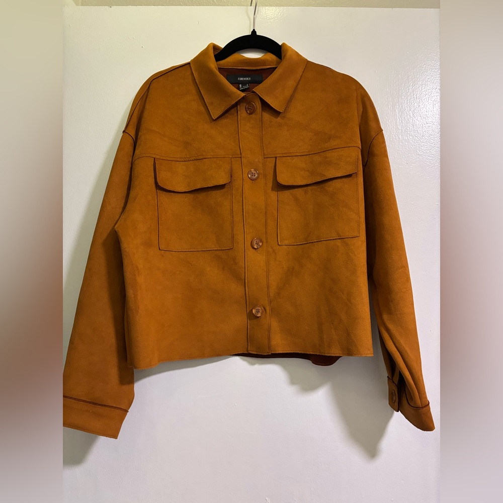 Forever 21 Brown Utility Jacket